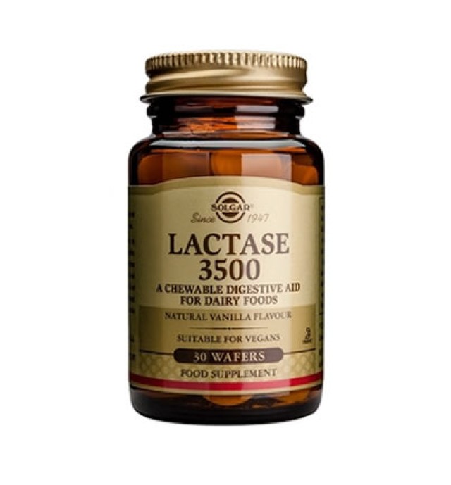 Solgar Lactase 3500 Chewable Tabs 30s