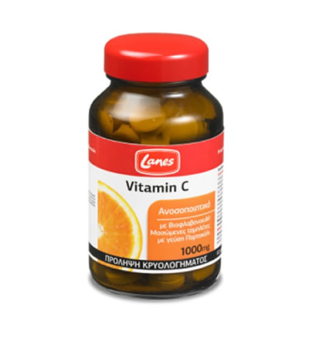 Lanes Vitamin C 1000mg 60tabs (Μασώμενα)