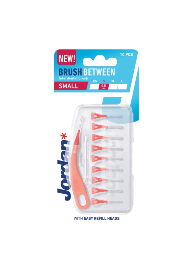 Jordan Small Brush Between Interdental Brush 0.5mm, 10 τεμάχια