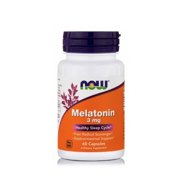 Now Foods Melatonin 3mg caps