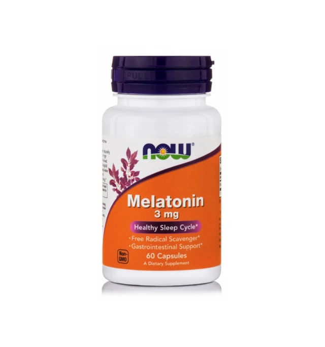 Now Foods Melatonin 3mg caps