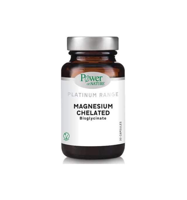 Power of Nature Platinum Range Magnesium Chelated 30caps