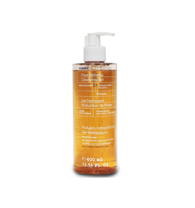 Korres Olympus Tea Pore Refining Cleansing Gel 400ml