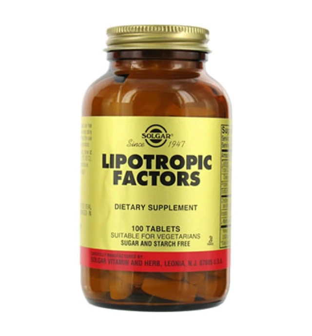Solgar Lipotropic Factors tabs 100s