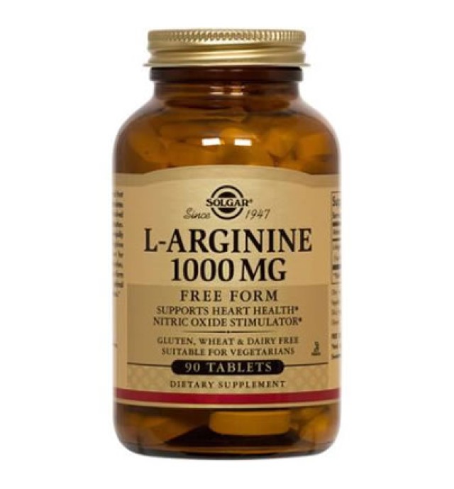 Solgar L-Arginine 1000mg tabs 90s