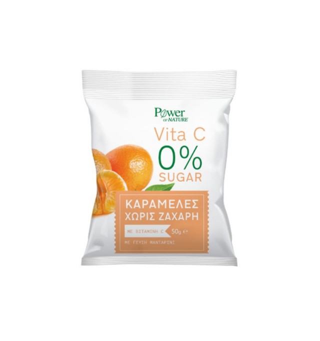 Power Health Vita C 0% Sugar Καραμέλες 50g