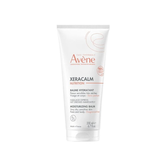 Avene XeraCalm Nutrition Moisturizing Balm Ενυδατικό & Καταπραϋντικό Βάλσαμο για Πρόσωπο & Σώμα, 200ml