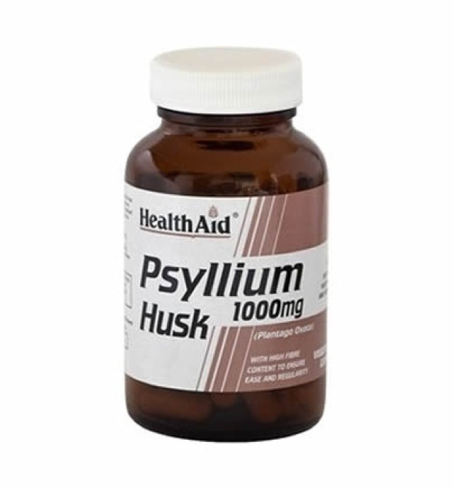 Health Aid Psyllium Husk 1000mg 60caps