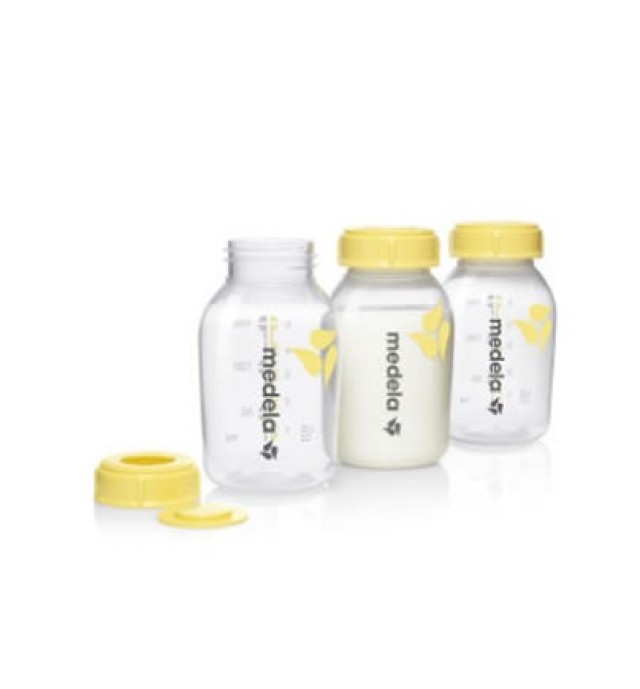 Medela Μπιμπερό με Πώμα Σετ 3 τεμαχίων (150 ml)