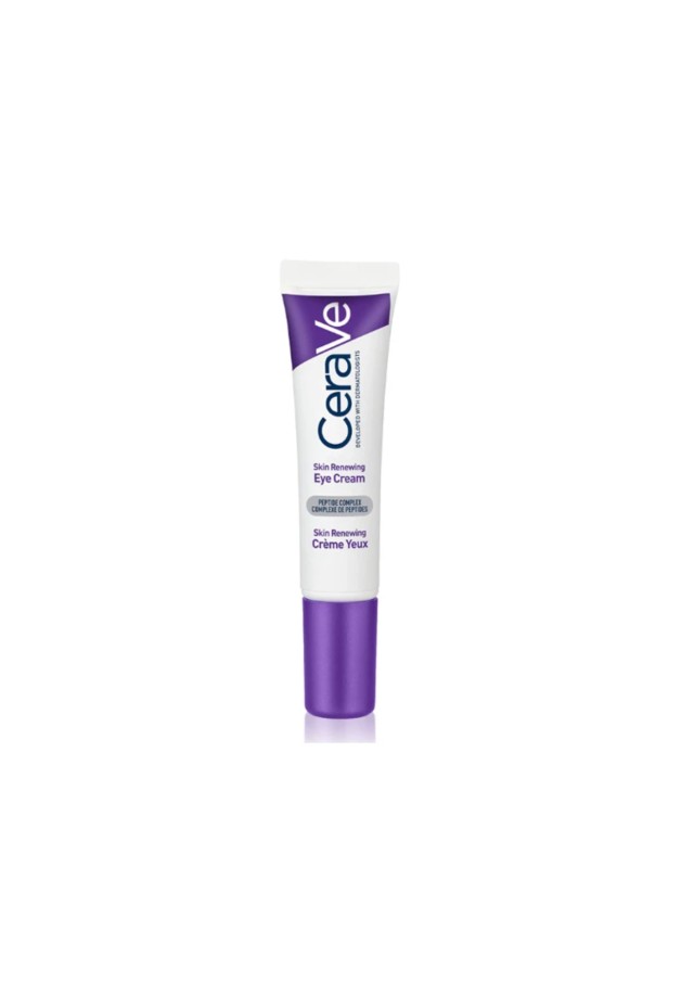 Cerave Skin Renewing Eye Cream Κρέμα Ματιών με Σύμπλοκο Πεπτιδίων και 3 Απαραίτητα Ceramides, 15ml