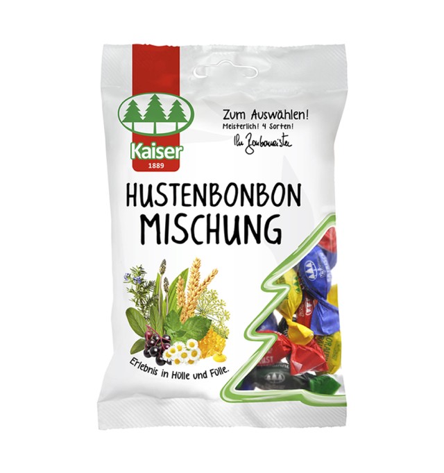 Kaiser  Καραμέλες Mix Hustenbonbon Mischung 80g