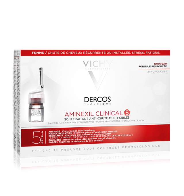 Vichy Dercos Aminexil Clinical 5 Women 21x6ml