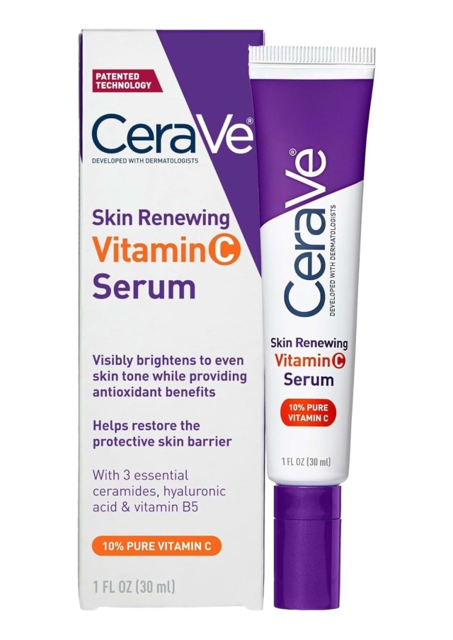 CeraVe Skin Renewing Vitamin C Ορός Προσώπου με 10% Kαθαρή Bιταμίνη C, 30ml