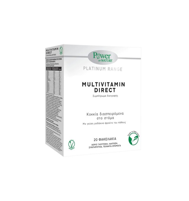Power of Nature Platinum Range Multivitamin Direct, 20 sticks