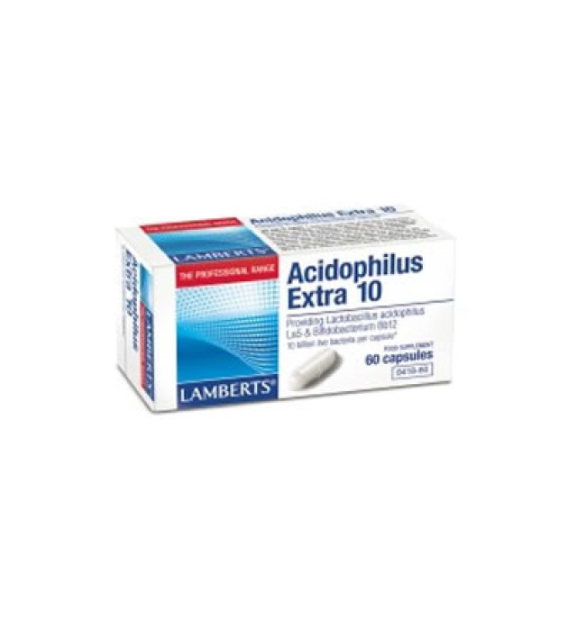 Lamberts Acidophilus Extra 10 (Milk Free) 60 caps