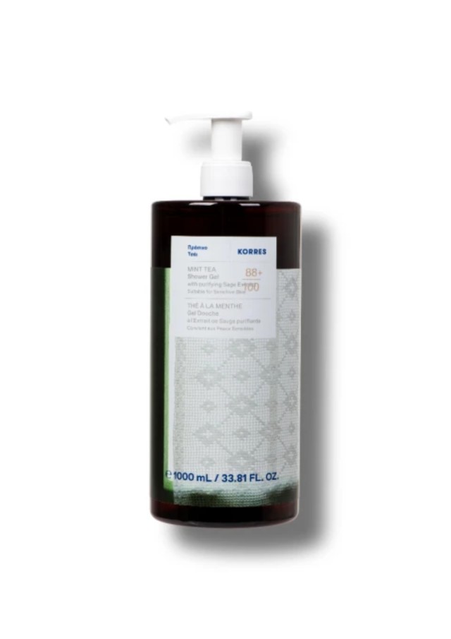 Korres Αφρόλουτρο Πράσινο Τσάι, 1000ml