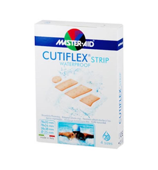 Master Aid Cutiflex Waterproof Strip 20, Διάφορα