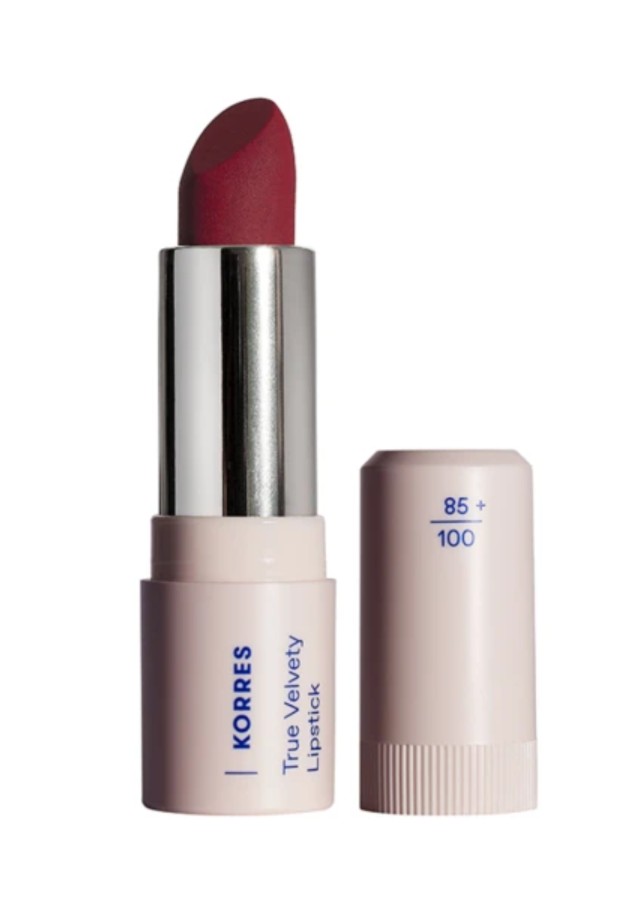 Korres True Velvety Lipstick 55 Vivid Red, 3g