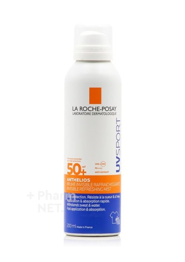 La Roche Posay Anthelios UV Sport Invisible Refreshing Mist SPF50+ (200ml) - Αντηλιακό Σπρέι για Αθλητικές Δραστηριότητες