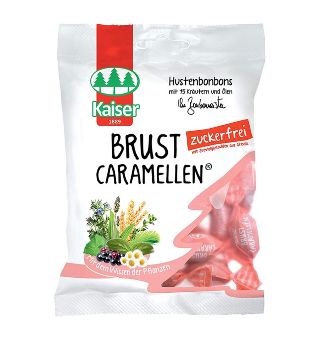 Kaiser Καραμέλες Brust Caramellen 60gr