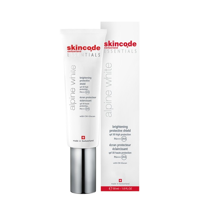 Skincode Alpine White Brightening Protective Shield SPF50 30ml