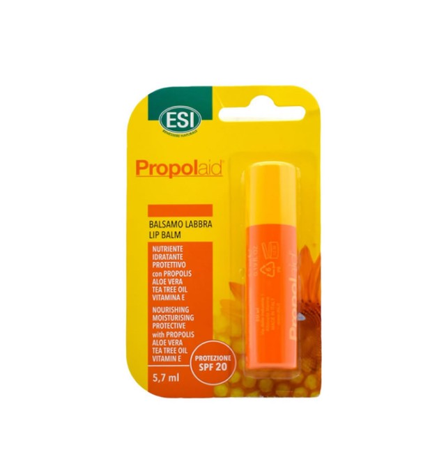 ESI Propolaid Lip Balm Stick Χειλιών με Πρόπολη & Αλόε Βέρα SPF20 5.7ml