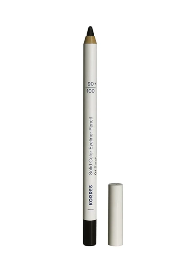 Korres Solid Color Eyeliner Pencil 01 Black, 1.2g