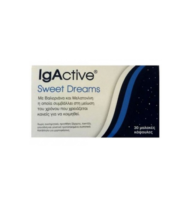 IgActive Sweet Dreams 30 μαλακές κάψουλες