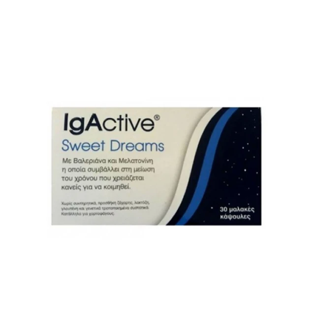 IgActive Sweet Dreams 30 μαλακές κάψουλες