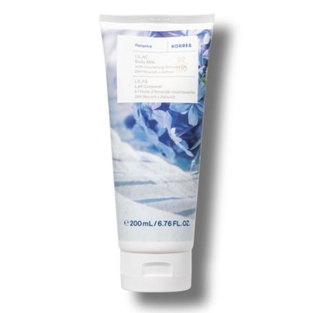Korres Body Smoothing Milk Lilac Ενυδατικό Γαλάκτωμα Σώματος Πασχαλιά, 200ml