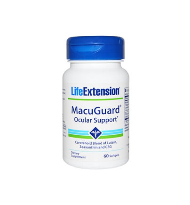 Life Extension MacuGuard Ocular Support 60softgels