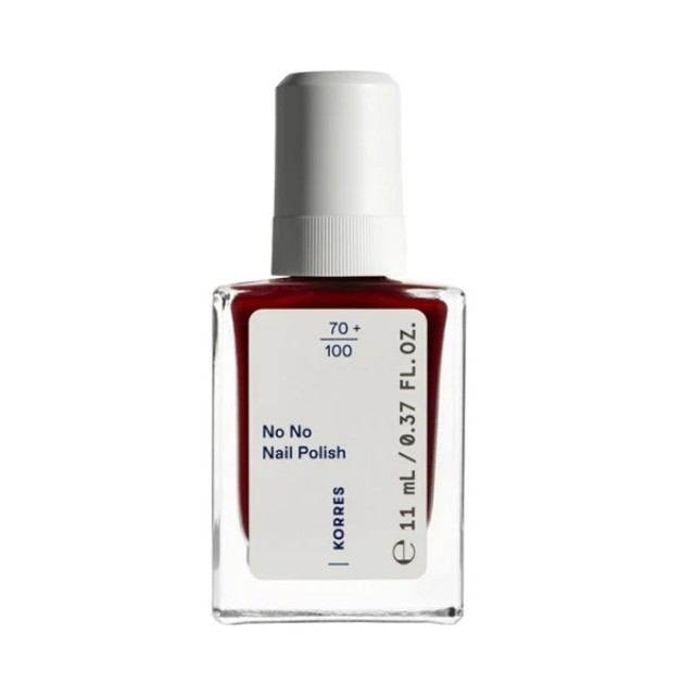 Korres No No Nail Polish 57 Wine Red 11ml