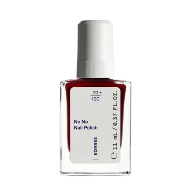 Korres No No Nail Polish 57 Wine Red 11ml