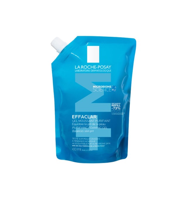 La Roche Posay Effaclar +M Purifying Foaming Gel Refill 400ml