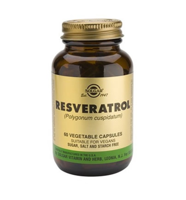 Solgar Resveratrol 100mg veg caps 60s