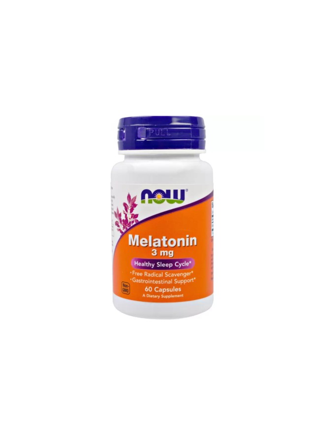 Now Foods Melatonin 3mg caps