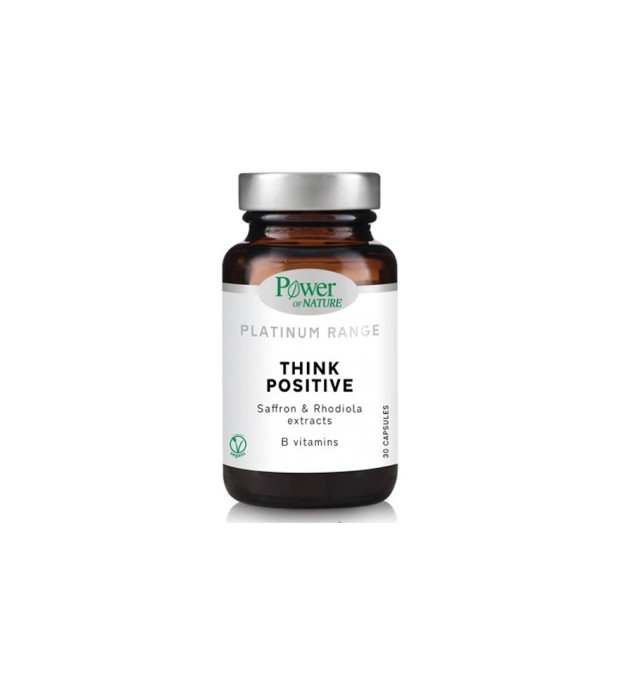 Power Health Platinum Range Think Positive Saffron & Rhodiola 30caps