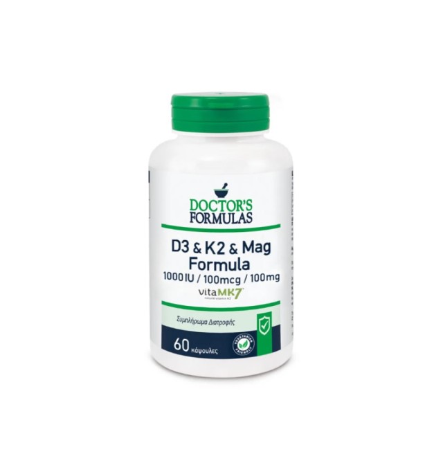 Doctors Formulas D3 & K2 & Mag Formula 60