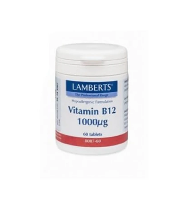 Lamberts VITAMIN B12 1000 μg 60tabs