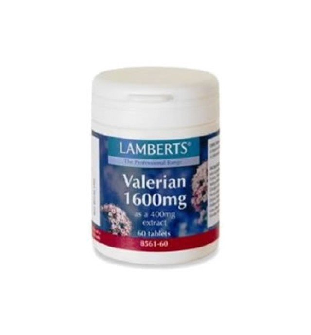 Lamberts Valerian 1600μg 60 tabs