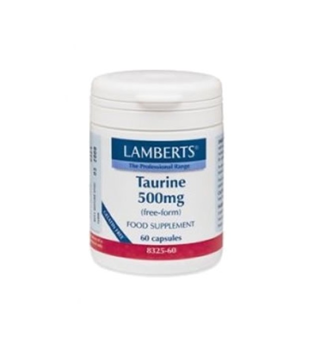 Lamberts Taurine 500μg 60 caps