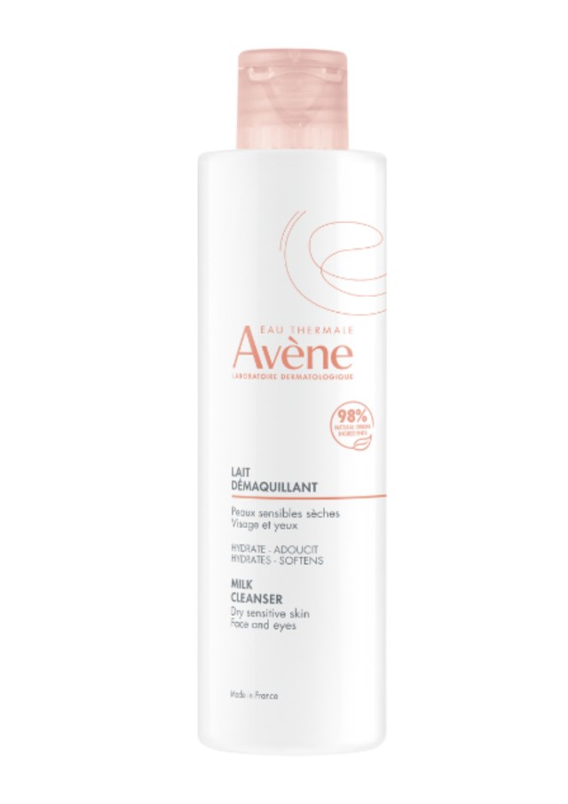 Avene Lait Demaquillant Γαλάκτωμα Καθαρισμού & Ντεμακιγιάζ, 200ml