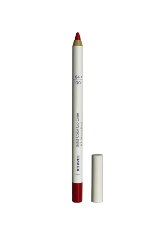 Korres Solid Color Lip Liner 03 Bright Red, 1.2g