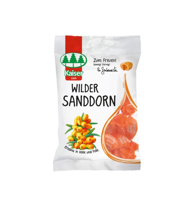 Kaiser Wilder Sanddorn Καραμέλες με Ιπποφαές 90gr