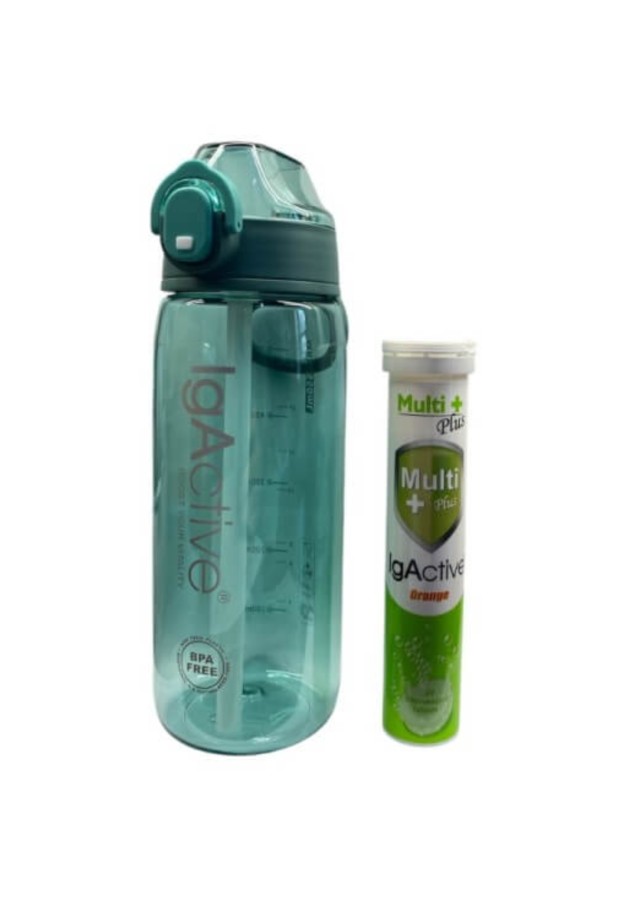 Igactive Multi Plus X 20 Effervescent Tabs & Δώρο Plastic Bottle 550ml
