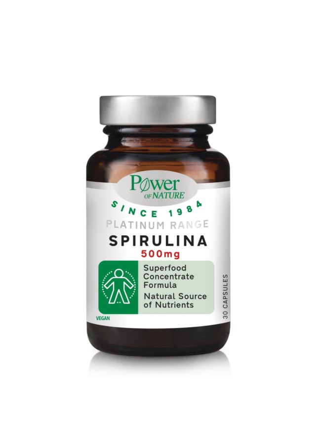 Power Health Platinum Range Spirulina 500mg 30caps