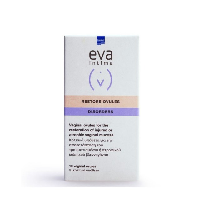 Eva Restore Ovules 10 κολπικά υπόθετα