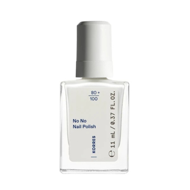Korres No No Nail Polish 01 Pure White 11ml
