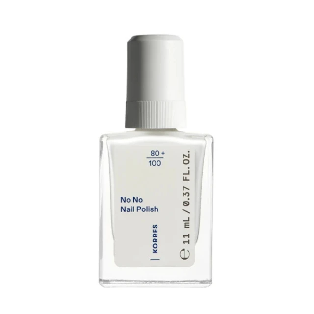 Korres No No Nail Polish 01 Pure White 11ml