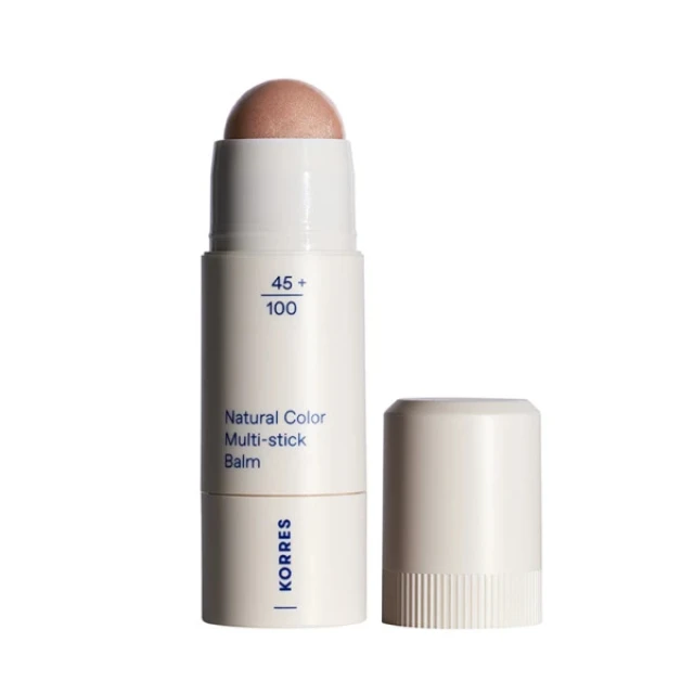 Korres Natural Color Multi-stick Balm 02 Glass Peach, 4.5g